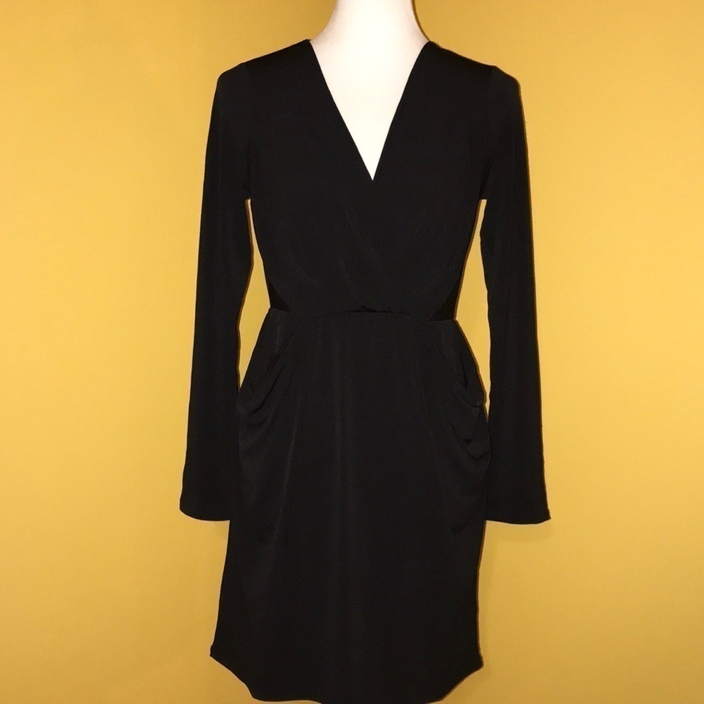 BCBGeneration drapes cocktail dress